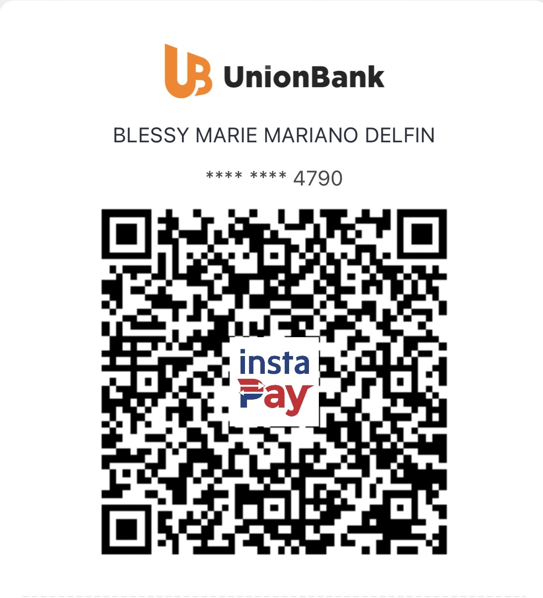 UnionBank QR